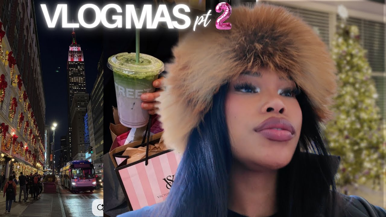 Vlogmas Pt. 2 | Holiday Shopping, Try-On Haul, GRWM, & Real Life Talks