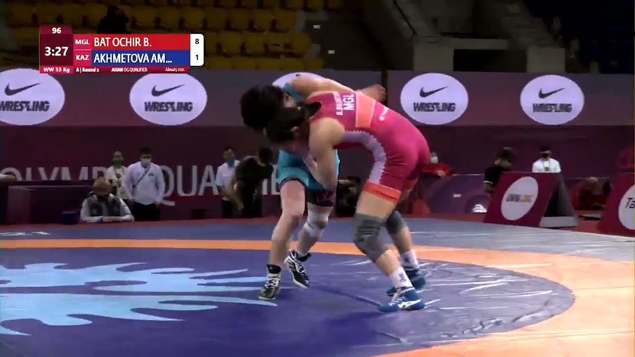 Big Move Monday -- The Best Moves From Asian @Olympics Qualifiers #wrestlealmaty