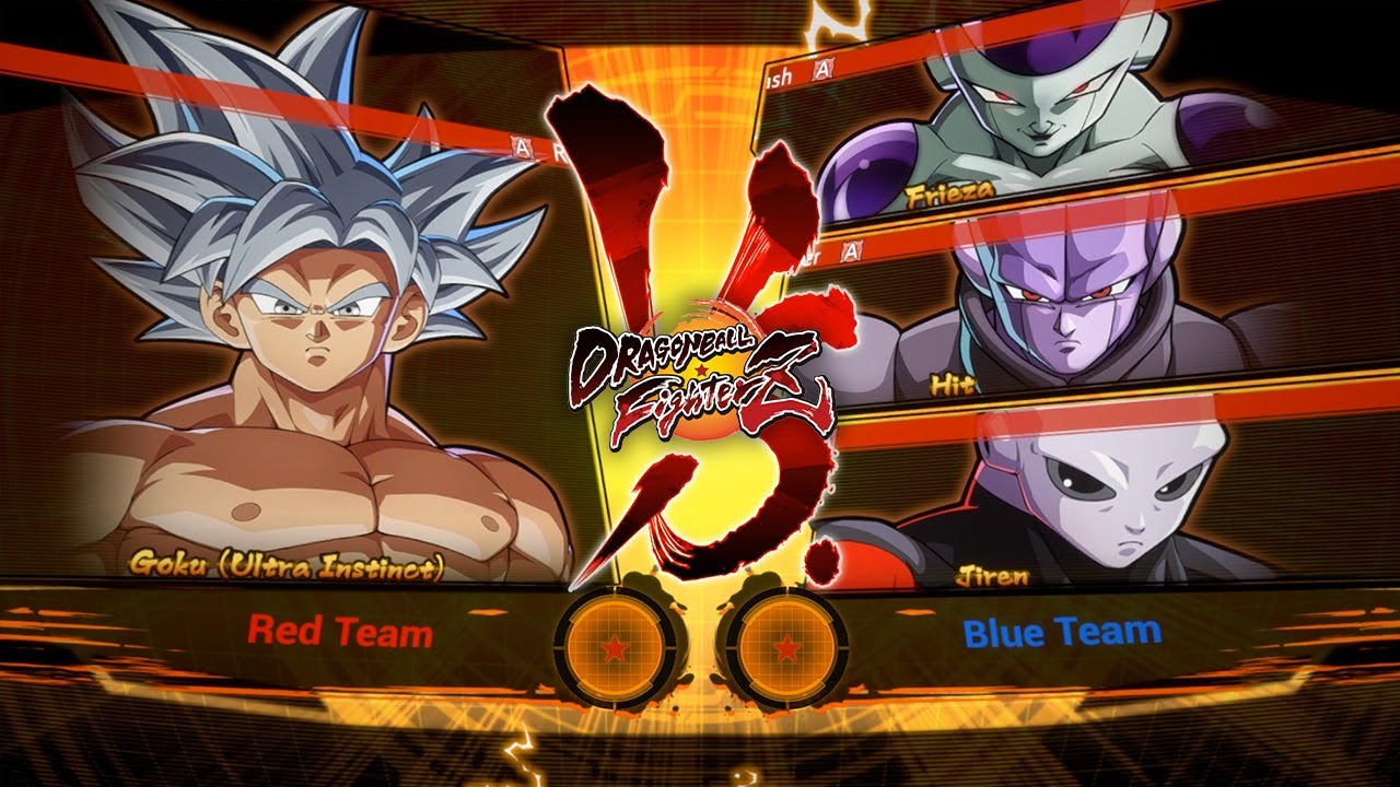 Dragon ball z fighterz - (GOKU ULTRA INSTINCT VS MIGHTY WARRIORS)