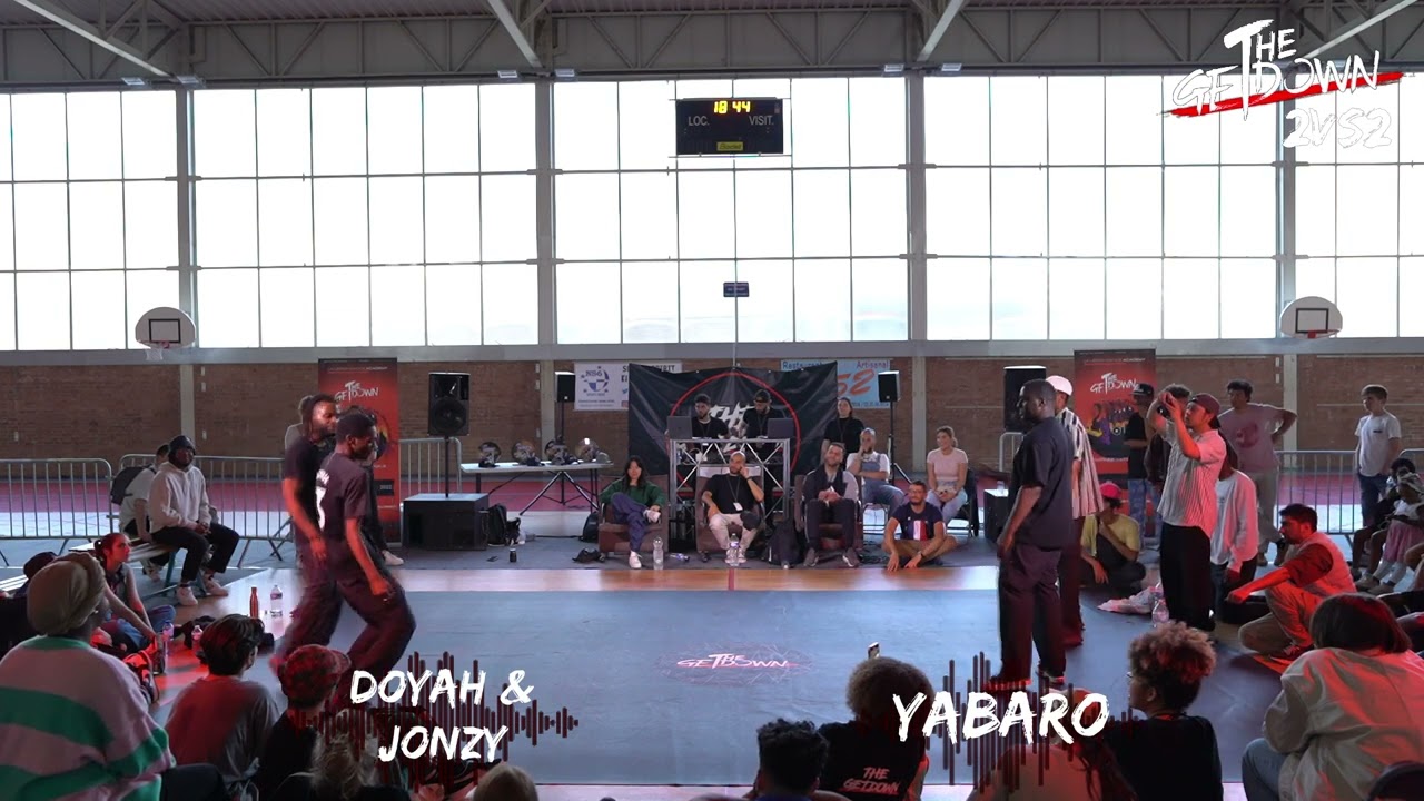 DOYAH & JONZY vs YABARO - FINALE 2vs2 (THE GET DOWN BATTLE CROIX)