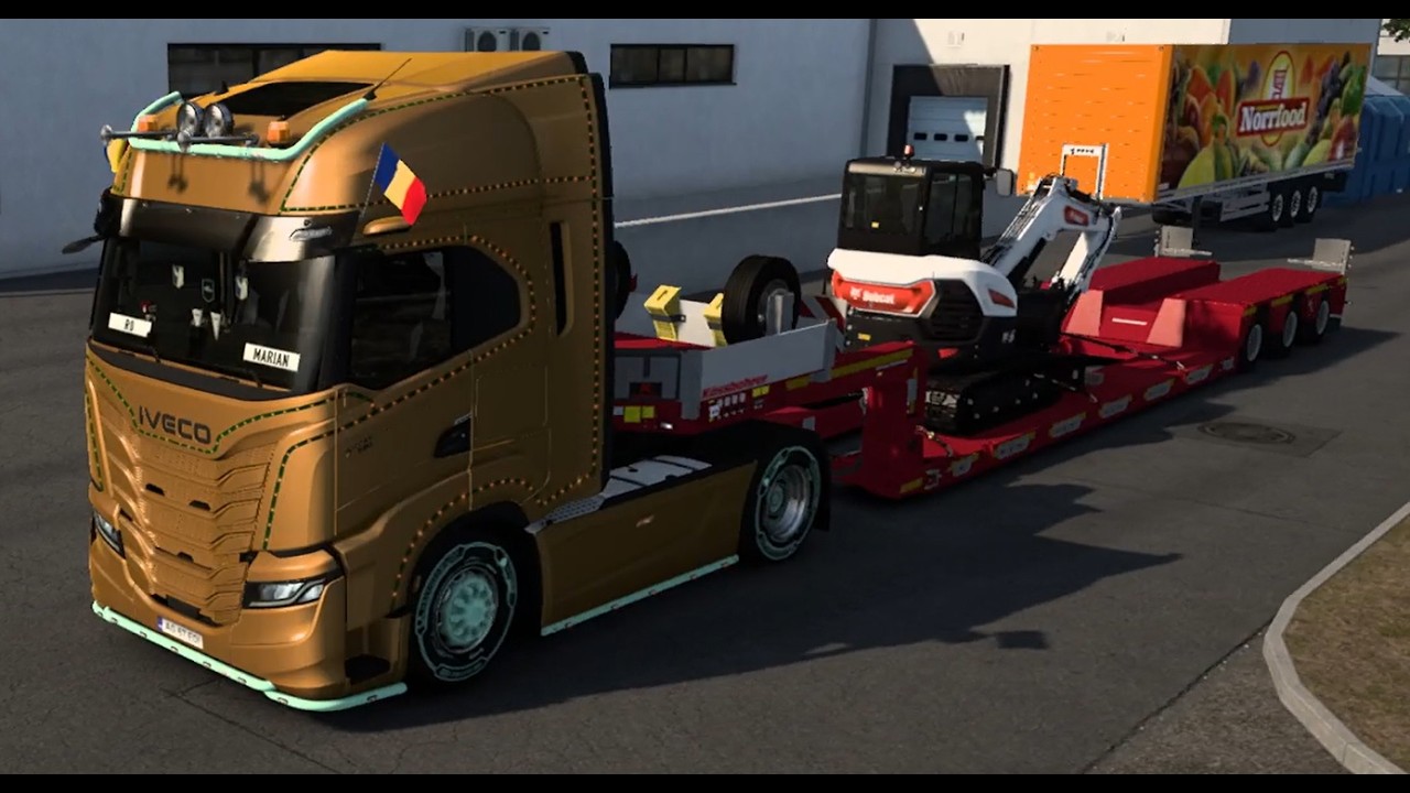BOBCAT MINI EXCAVATOR DELIVERY | ETS2MP