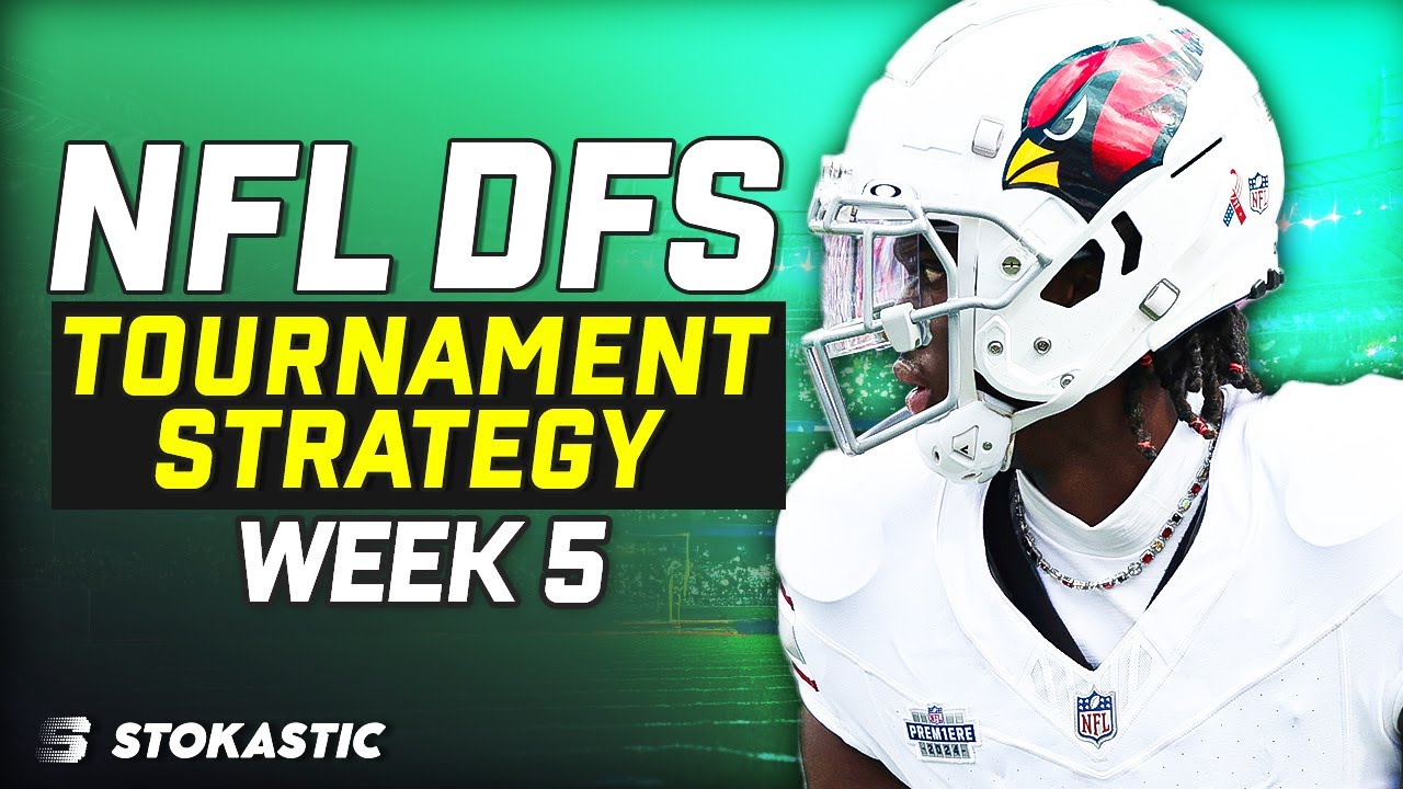 NFL DFS Sims Tournament Strategy Week 5 | NFL DFS Strategy
