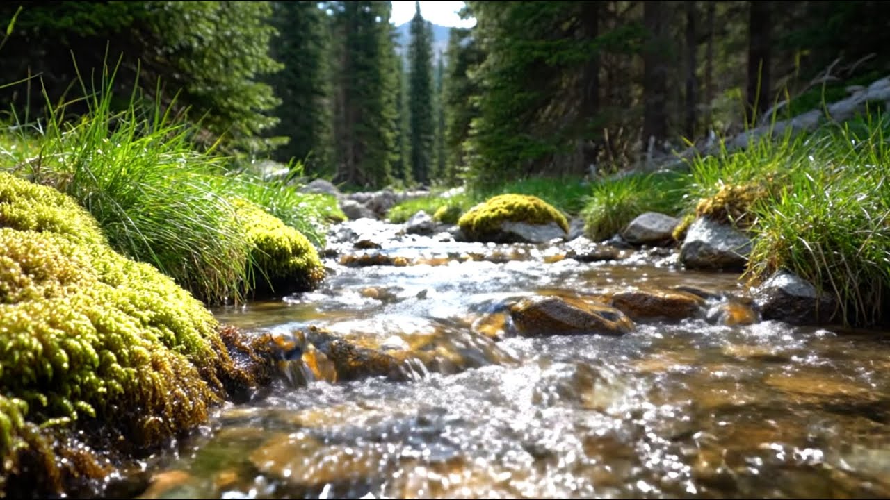 Gentle Flowing River Sounds – Natural Sleep Aid for Better Rest & Calm Mind