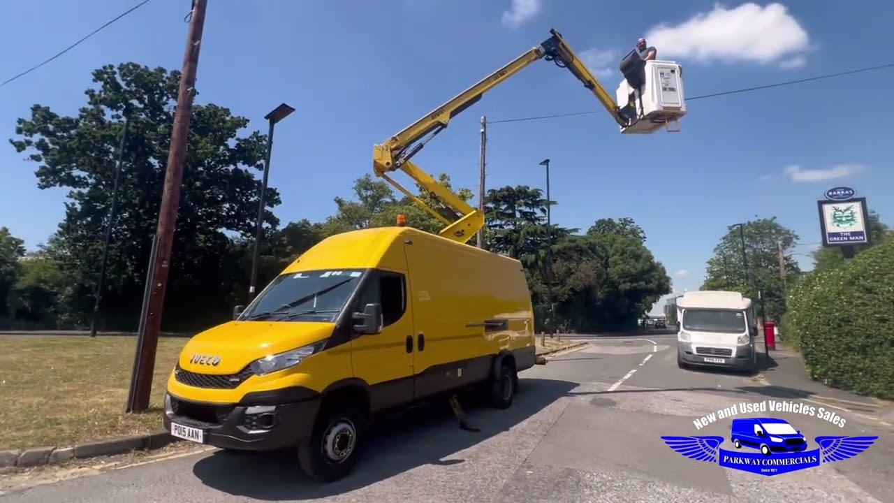 2015 IVECO 65C17 XLWB VERSALIFT LAT160-F CHERRY PICKER HOIST