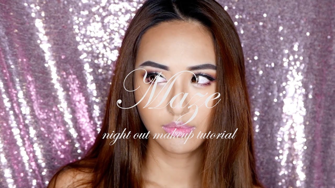 Maze | How to look HOT for the party | party roll look makeup Tutorial |音樂節