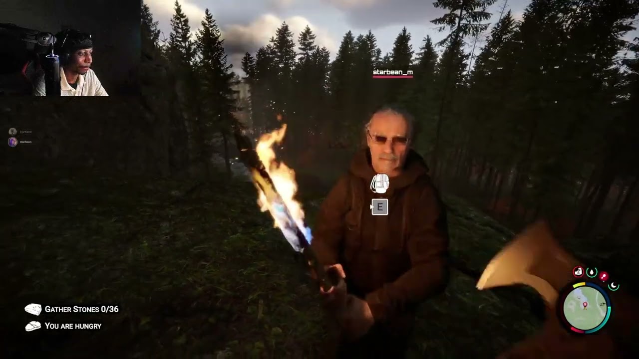 I played Sons of the Forest w/StarBean Part 1 (Full Stream)