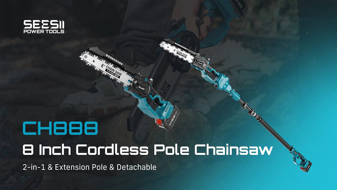 SeeSii Cordless 2-IN-1 Pole Saw CH888