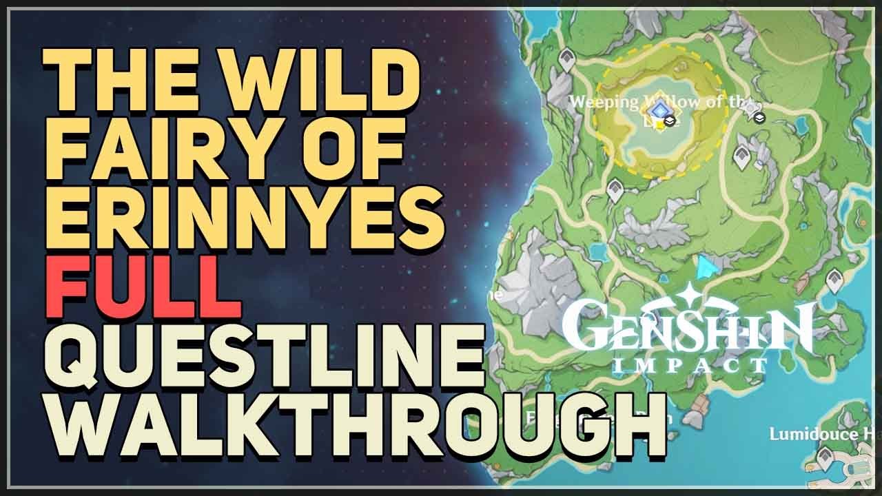 The Wild Fairy of Erinnyes Genshin Impact