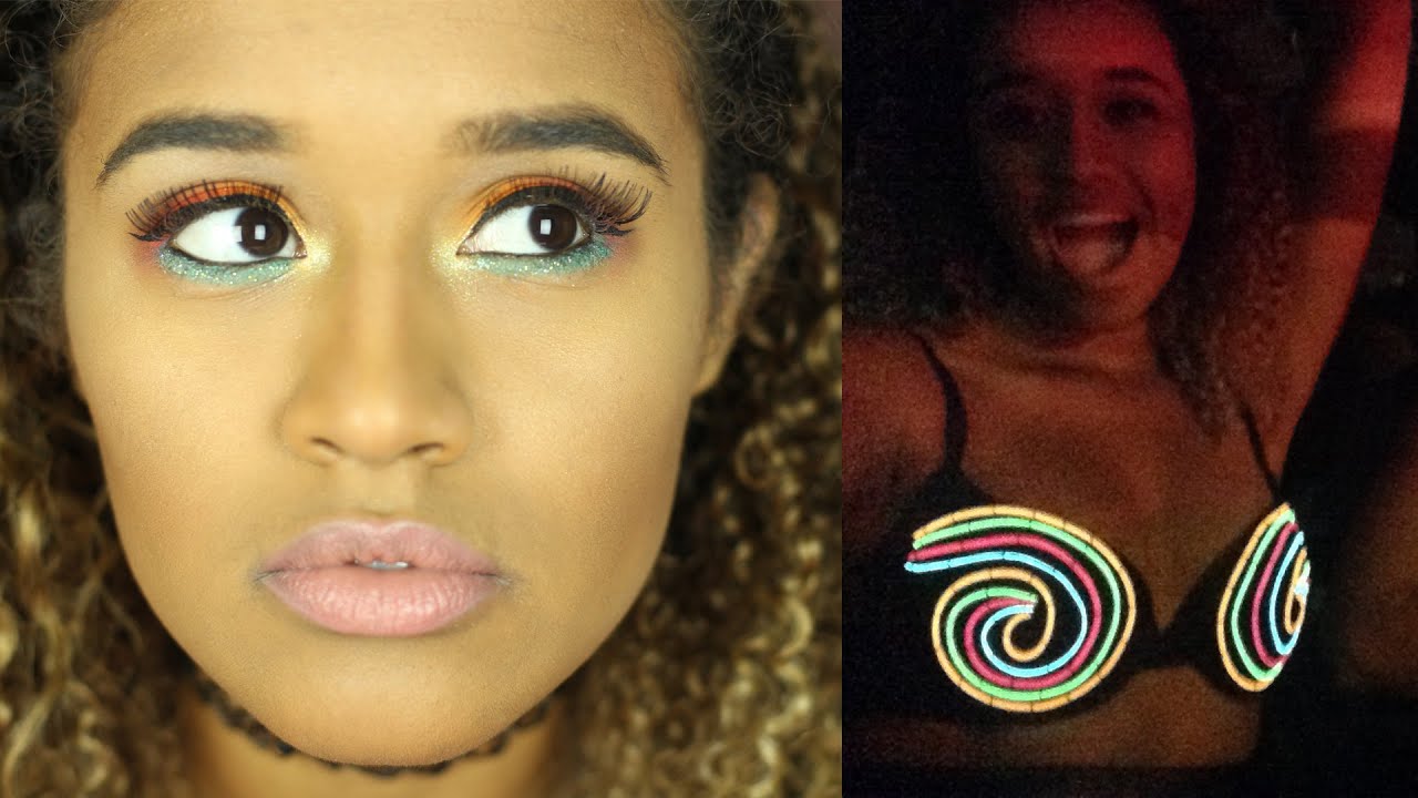 Fall Out Boy and Wiz Khalifa Concert GRWM Makeup and Outfit | OffbeatLook