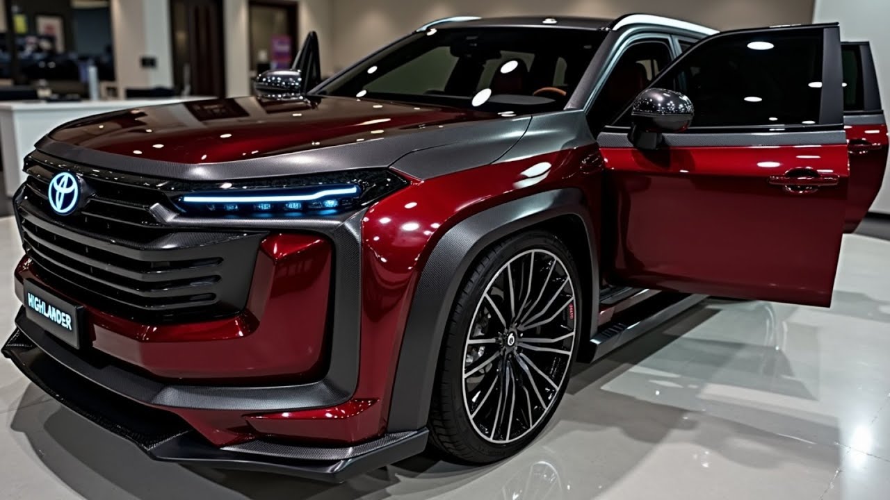 Совершенно новый Toyota Highlander 2026 года | Полный обзор, интерьер, цена и информация о гибрид...