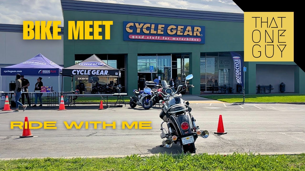 Ride with me to the Cycle Gear Bike Meet for Kids