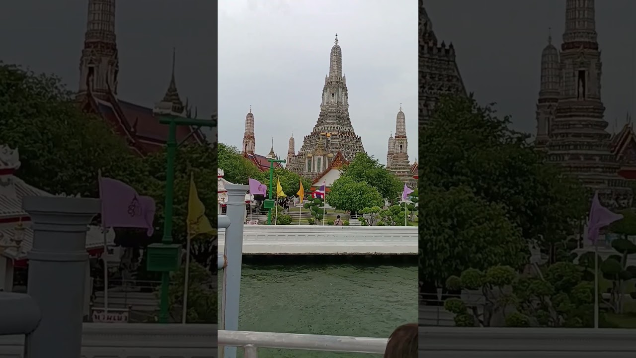 Wat Arun #wataruntemple #watarun #bangkok #touristboat