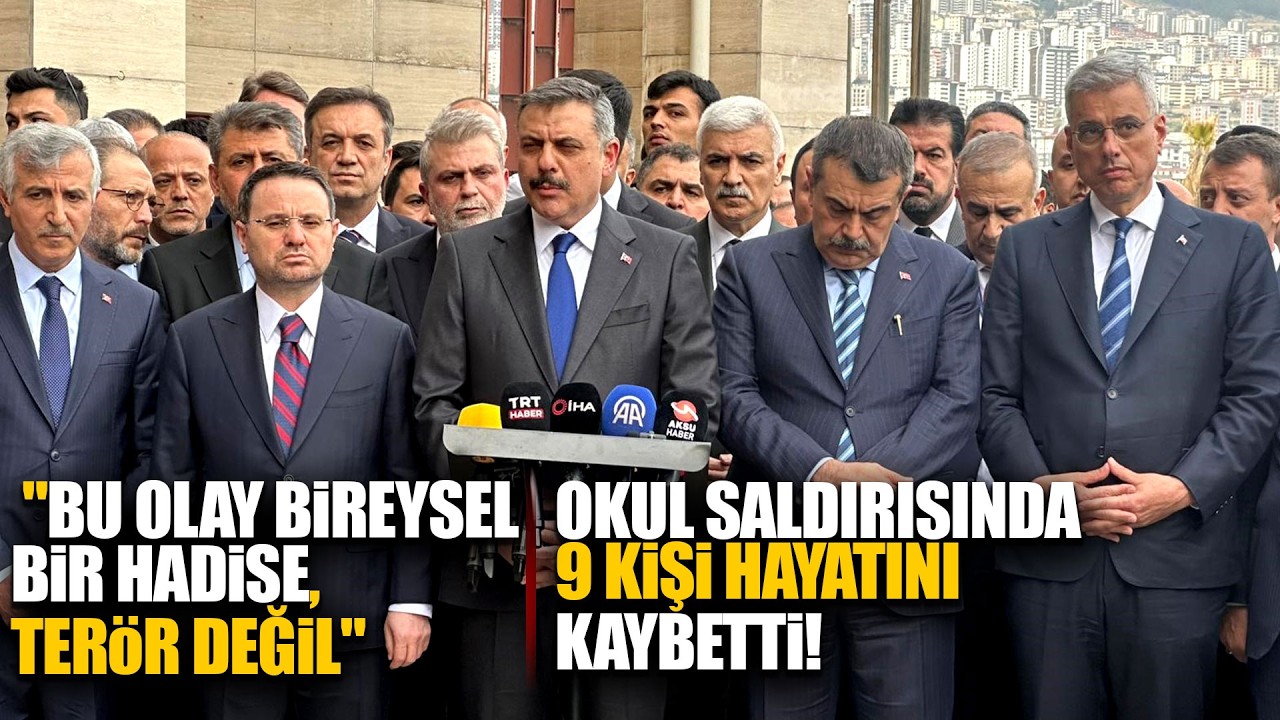 İ&ccedil;işleri Bakanı Mustafa &Ccedil;ift&ccedil;i Kahramanmaraş'taki Olaya ilişkin A&ccedil;ıklamada Bulunuyor