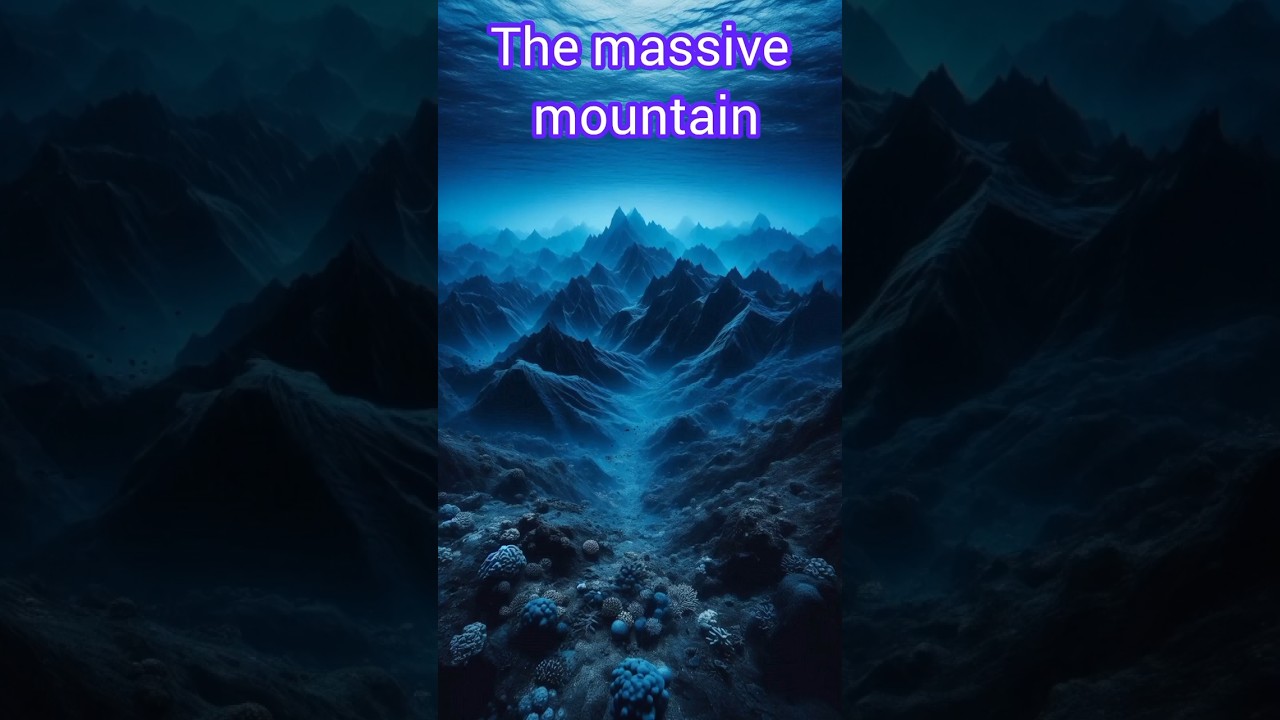 Mid-Ocean Ridge: The World's Longest Mountain Chain #facts #shorts