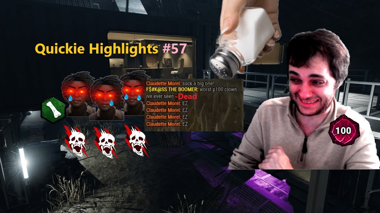 MY CLOWN MAKES A TOXIC BULLY SQUAD CRY! | Quickie Highlights #57 | Dead by Daylight