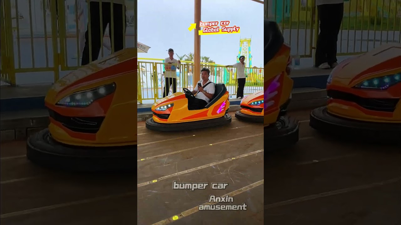 Bumper car, global delivery. #amusement #manufacturer #trending #fyp #anxinamusement