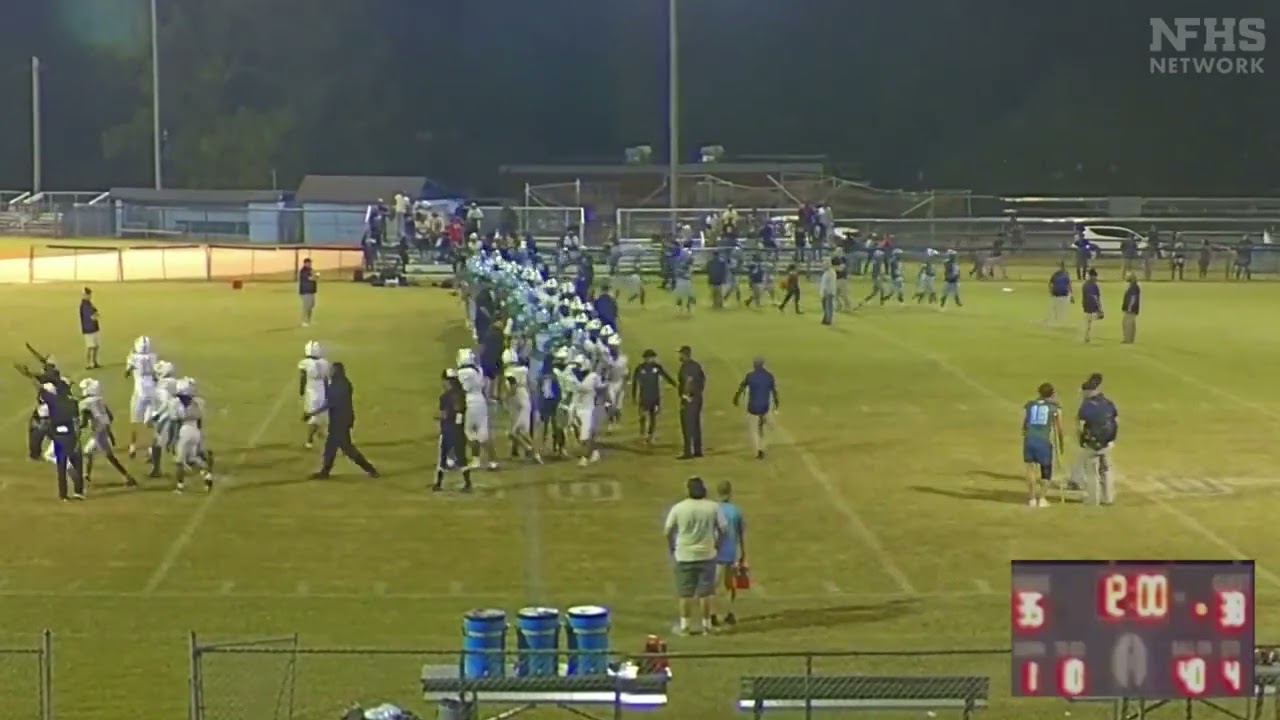 HIGH SCHOOL FOOTBALL: A FIGHT BREAKS OUT AFTER THE GAME