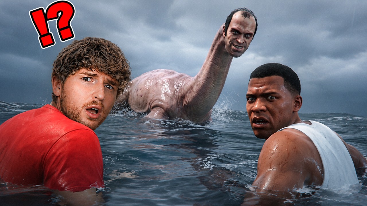 Swam To Far Into The Ocean In GTA 5!