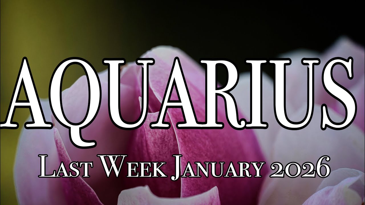 Aquarius ♒️ Mga Magaganap o Mangyayari Sa Natitirang Araw Ng January 2026