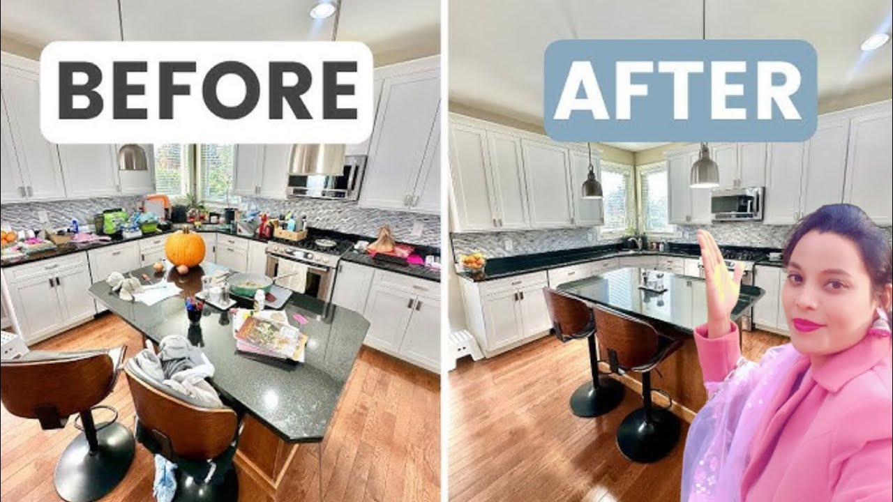 Aaj Maine apne Ghar ki saaf Safai ki / kichen deep cleaning pre Ramzaan deep cleaning subahse lgihun