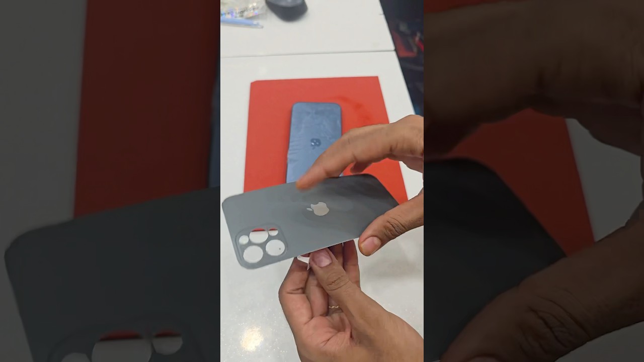 iphone 12pro BackGlass Broken Heel with sticker Easy Backpanel Replacement Easy To apply