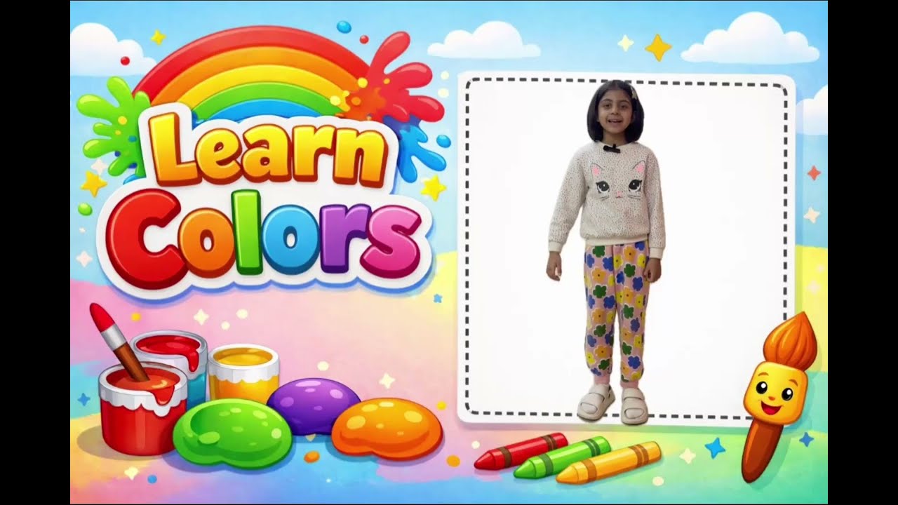 Learn Colors | Fun Kids Video with My Daughter