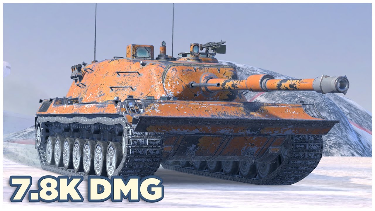 Projekt Kpz. 07P(E) • 7.8К УРОНА 3 ФРАГА • WoT Blitz