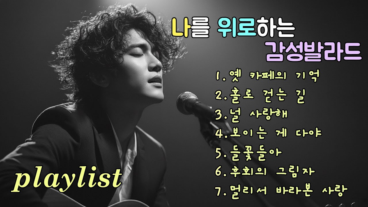playlist | 밤하늘 보며 듣는 감성 발라드 플리, Emotional ballads under the night sky