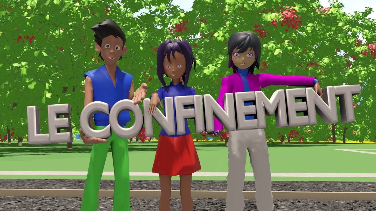 KINGDOM KID'S: 1er Film : LE CONFINEMENT - Film Dessin Animé en français. Sous titré en Anglais.