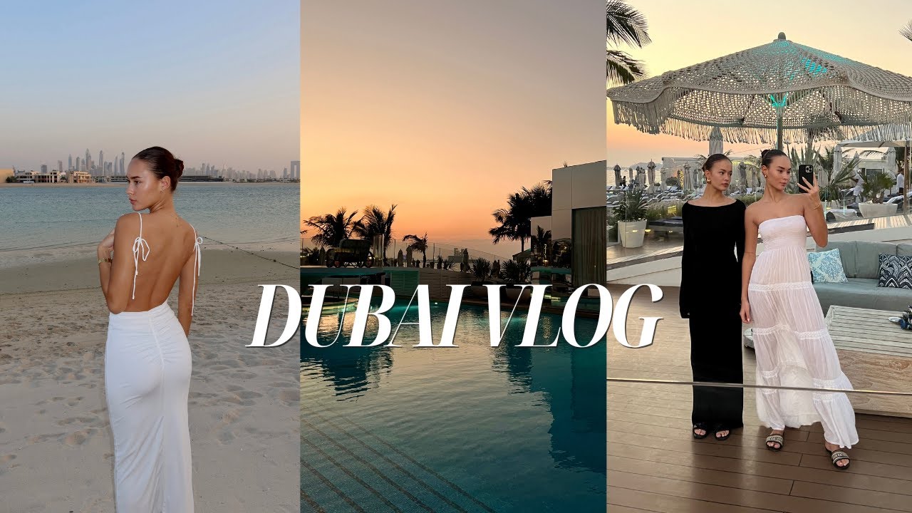 ZUSSEN TRIP NAAR DUBAI | Beachclubs, dubai mall & veel uiteten... #1