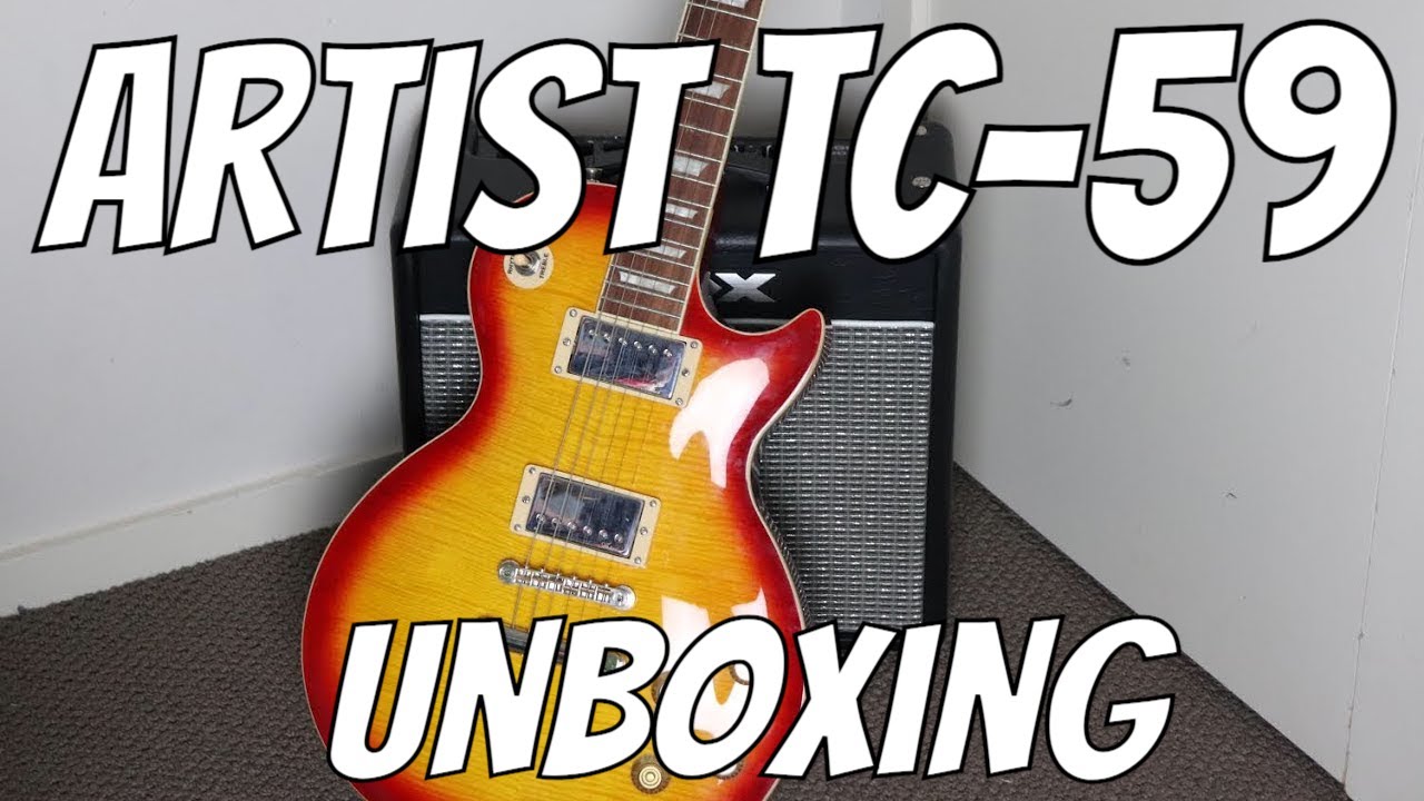 UNBOXING The Artist LP59 AND Nu X Amplifier