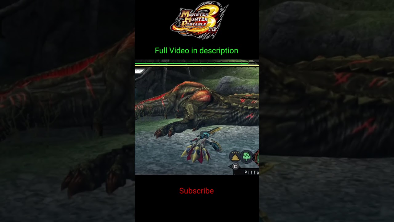 Statisfying Charge Trust - Monster Hunter Portable 3rd #mhp3rd #Shorts #monsterhunter #ppsspp #psp