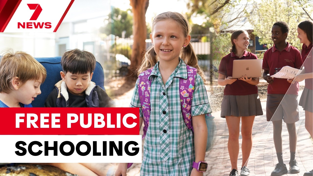 South Australia promises to scrap public school fees | 7NEWS