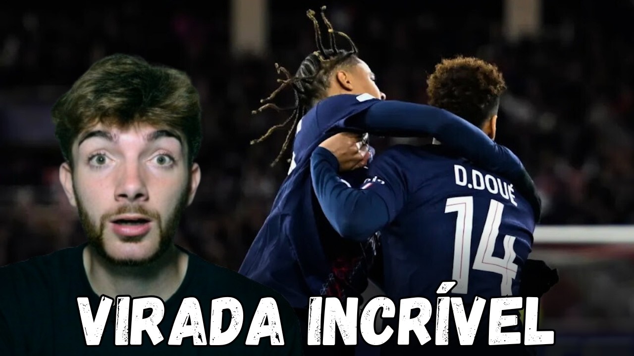 Doué muda o jogo e PSG tem virada incrível sobre o Mônaco