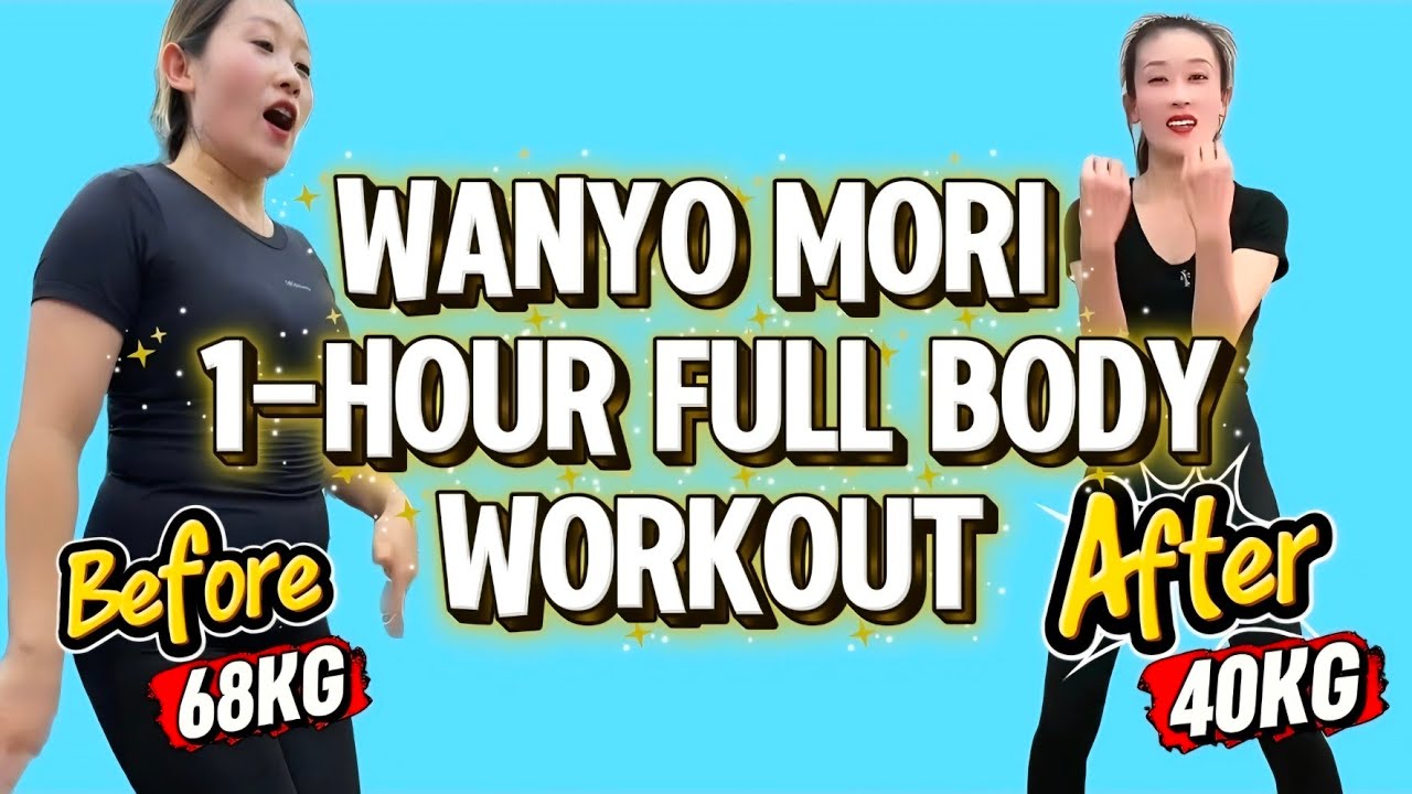 ✅️ DAY 1 : Belly Fat Melting Routine! WANYO MORI ASIAN Full Body Workout | 1-HOUR⏰️ #wanyomori