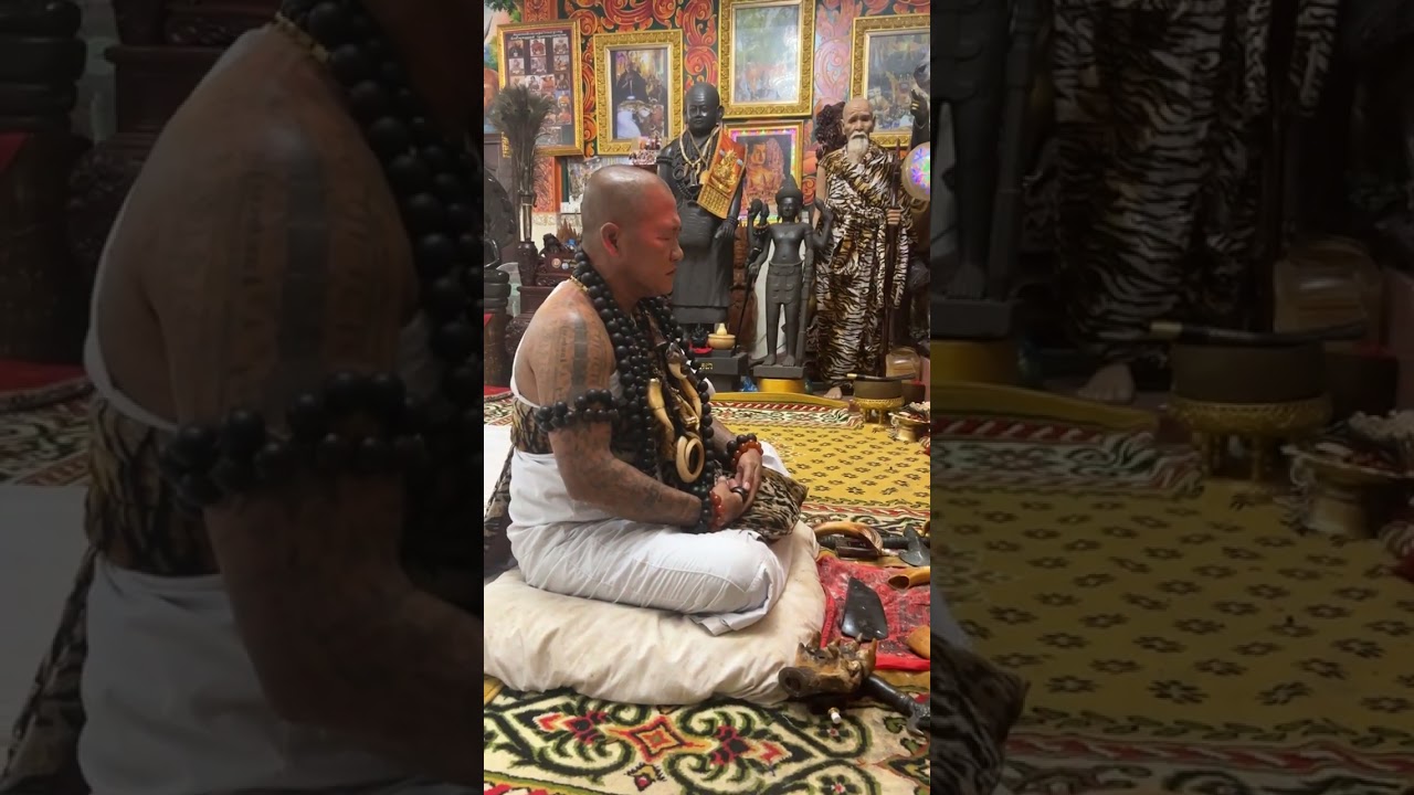 ១៩ ៩ ២៤​ លោកគ្រូផេះគ្រូអង្កាម ធ្វើសមាធិ