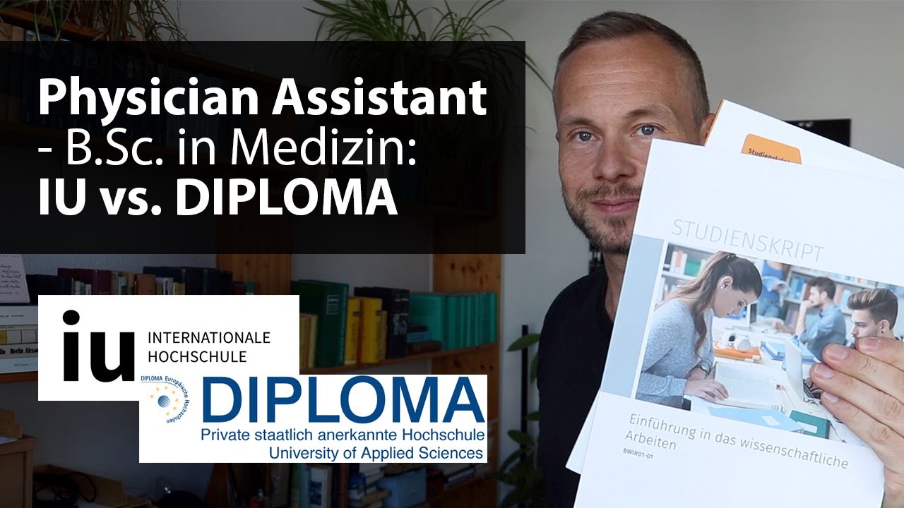 Medizin-Fernstudium Physician Assistant: Bachelor an der IU vs. DIPLOMA