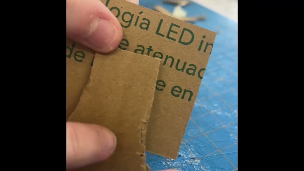 Tab-To-Slot Cardboard Attachment Technique