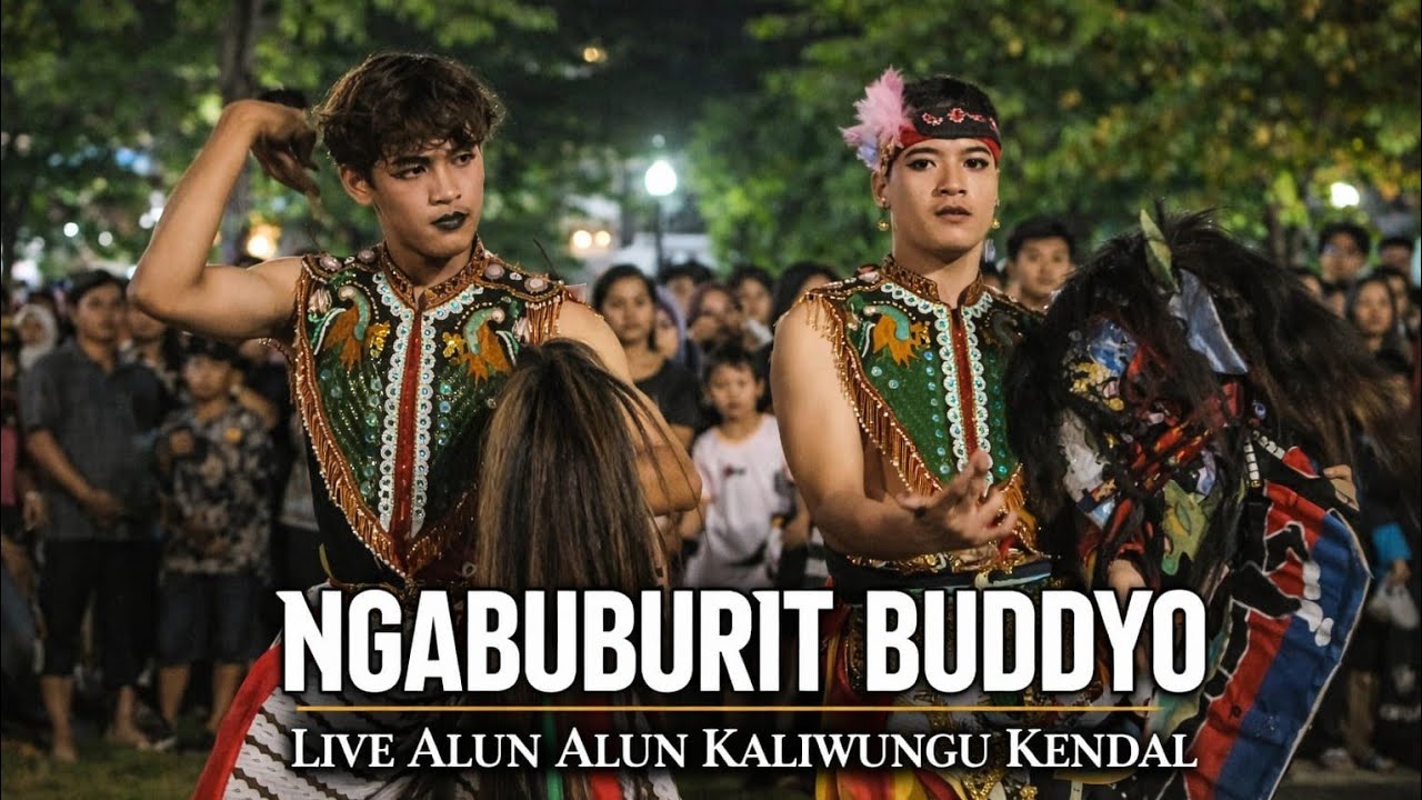 NGABUBURIT BUDOYO ‼️ PESONA AGUS FIKRI JARAN KEPANG LIVE ALUN ALUN KALIWUNGU KENDAL 