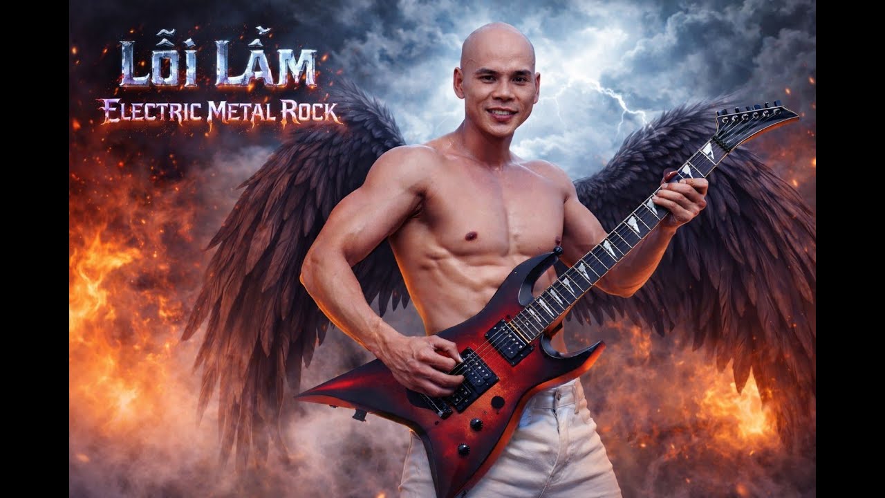 Lỗi Lầm Electric Metal Rock Tác giả: Minh Khang LLQ Cover