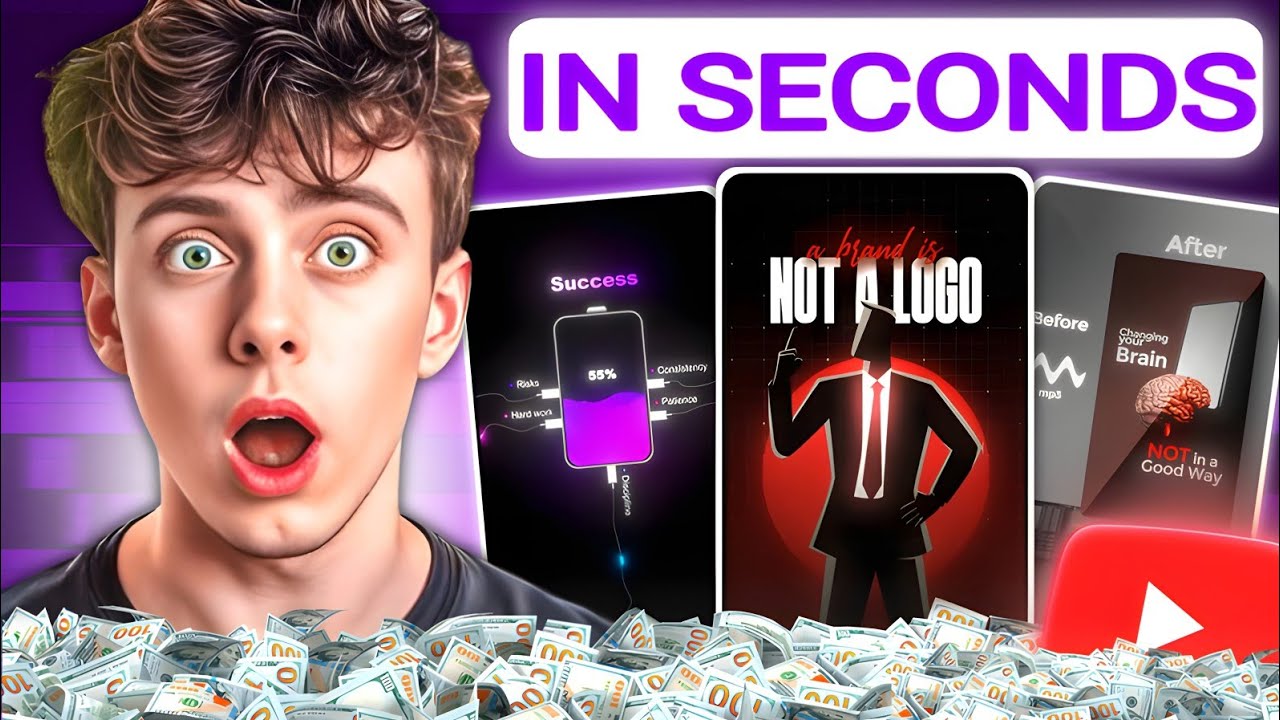 Motion Graphics With AI (100% FREE) Like Big Youtubers।