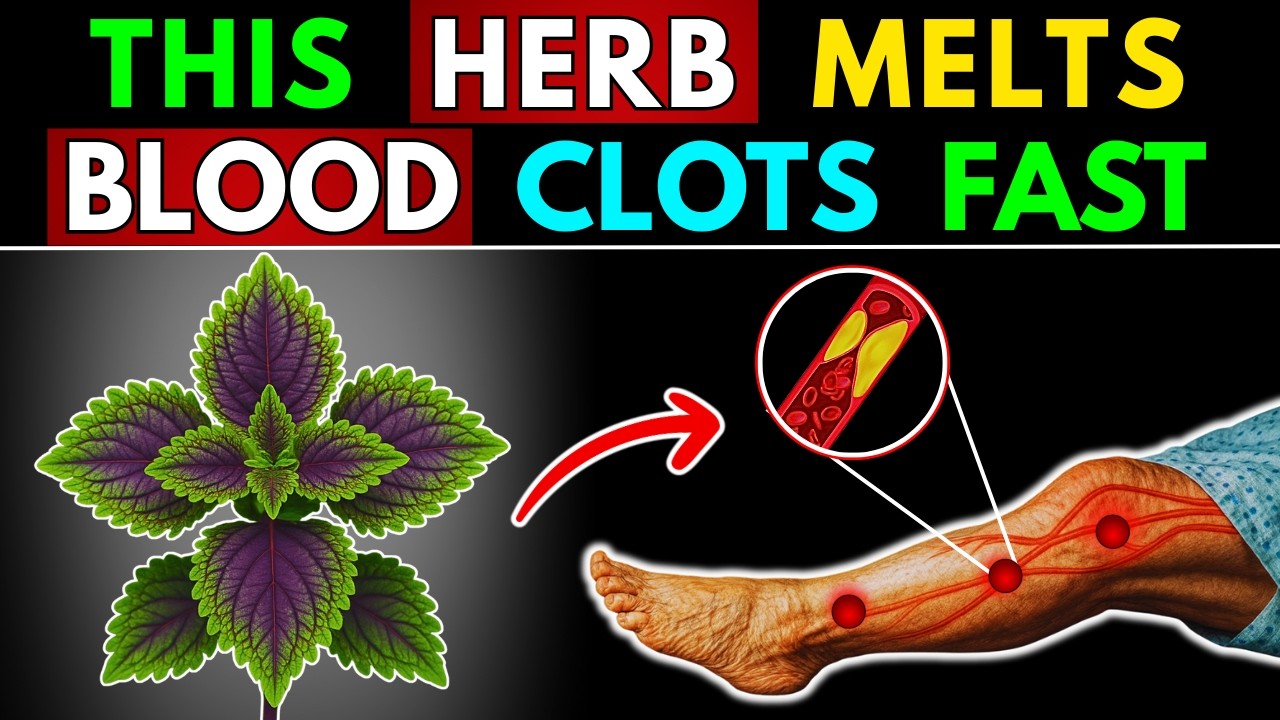 Top Herbs That Dissolve Deadly Blood Clots in Your Legs