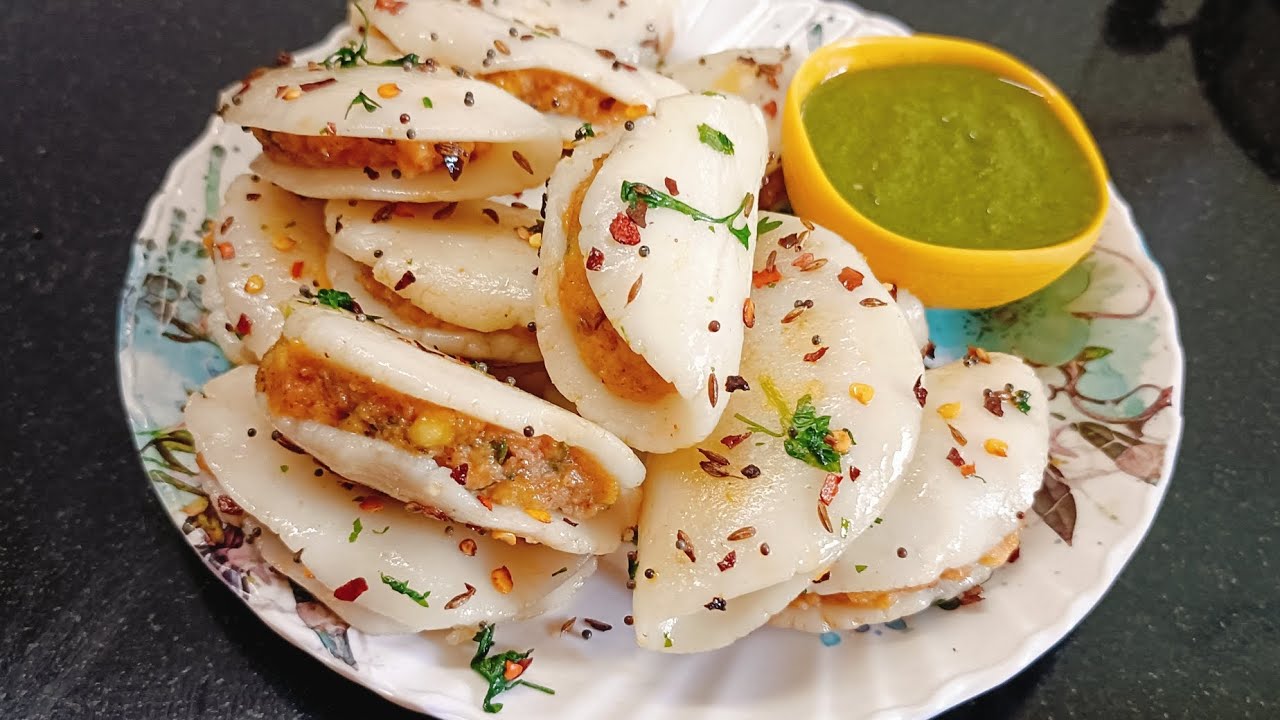 1 Cup chawal ke aate se banaaiye pure Parivar ke liye healthy testy nashta#delicious #yummy #recipe