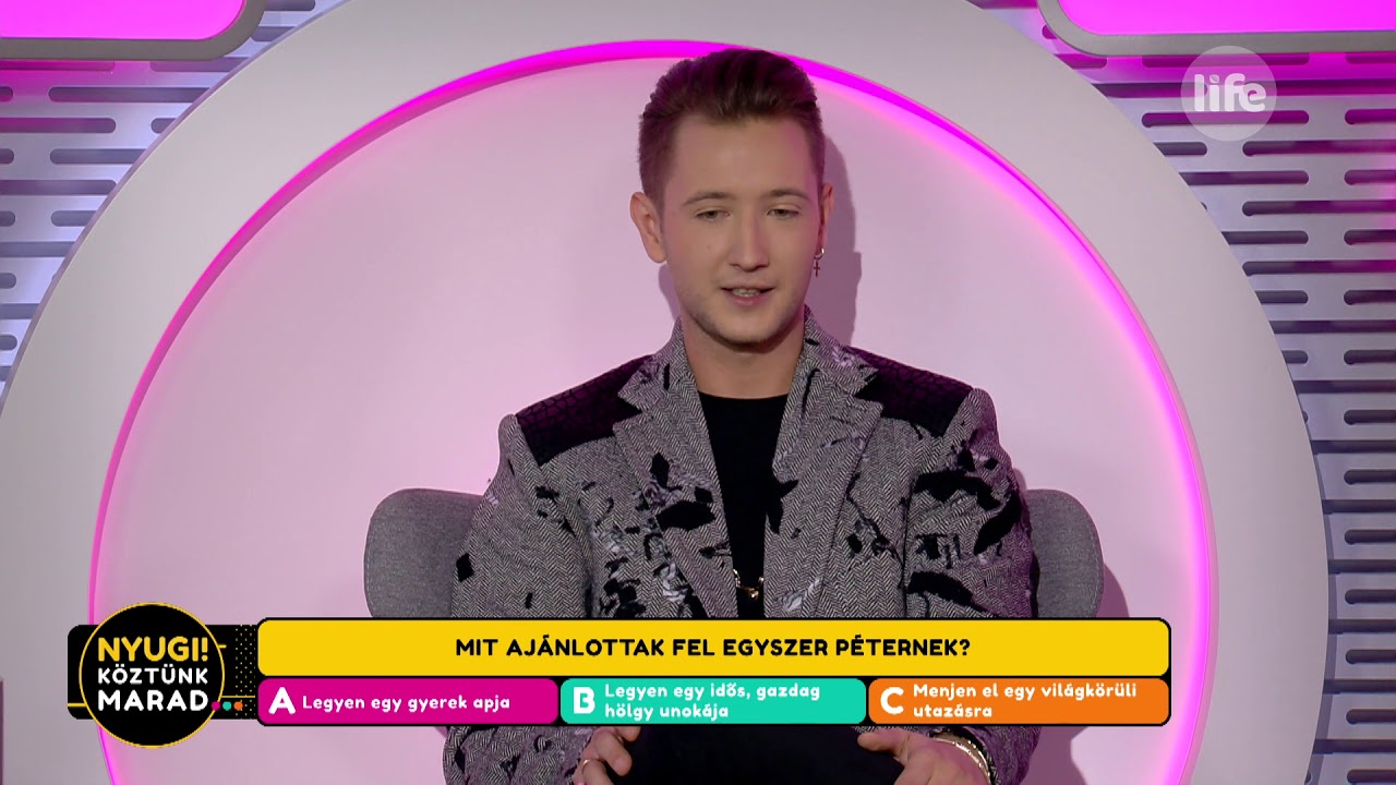 Megdöbbentő ajánlatot kapott egy nőtől Peter Srámek