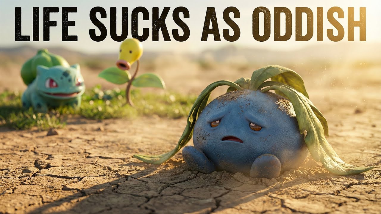 Life Sucks as Oddish | Real life Pokémon | A Pokémon Documentary 