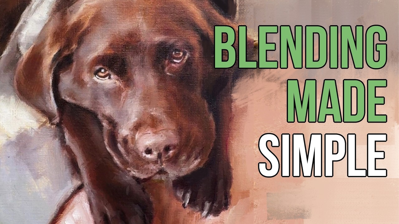 Blending Techniques For Beginners. Oil Painting Tutorial