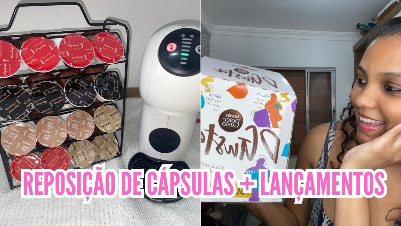 DGUSTA: REPOSIÇÃO DE CAPSULAS + LANÇAMENTOS DOLCE GUSTO