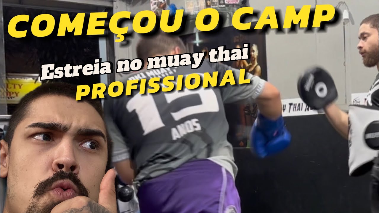 Começou o camp pra minha ESTREIA profissional no MUAY THAI! (ROTINA SEMANAL BRUTA #1)