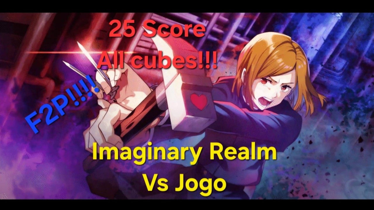 Imaginary Realm Vs Jogo Sp Battle (Nobara) Guide F2P|| Jujursu Kaisen Phantom Parade
