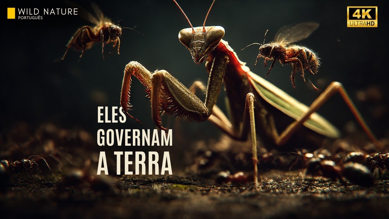 O Incrível Mundo dos Insetos: As Criaturas Que Governam a Terra Sem Ser Vistas | Documentário Animal